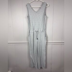 Stylus Gray Sport Jumpsuit Size Small Beach Vacation Summer Athleisure